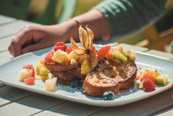 Fruit Salad French Toast