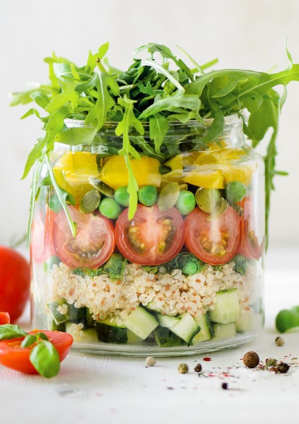 17 Vegan Mason Jar Salads We Can't Resist